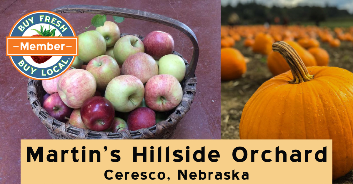 Martin's Hillside Orchard Ceresco Nebraska