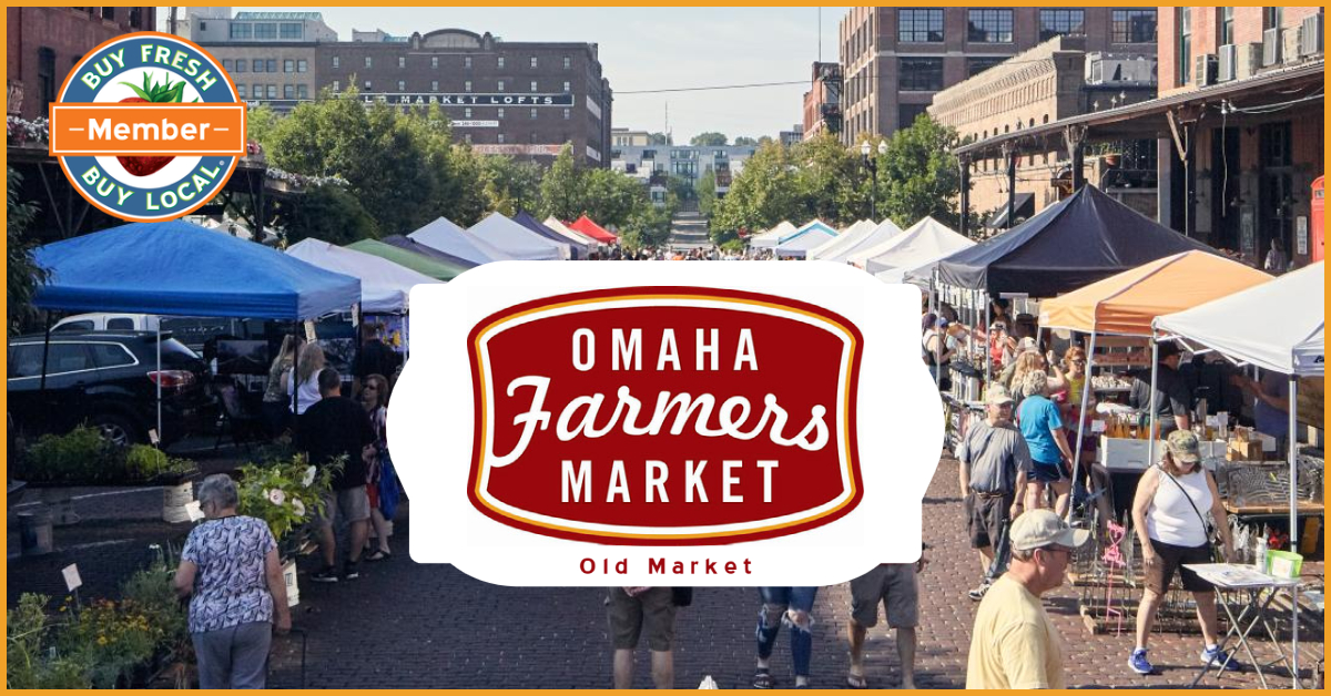 Omaha Farmers' Market Old Market, Omaha Nebraska